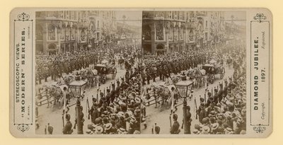 Impression stéréoscopique du jubilé de diamant de la reine Victoria, 28 juin 1897 - English Photographer